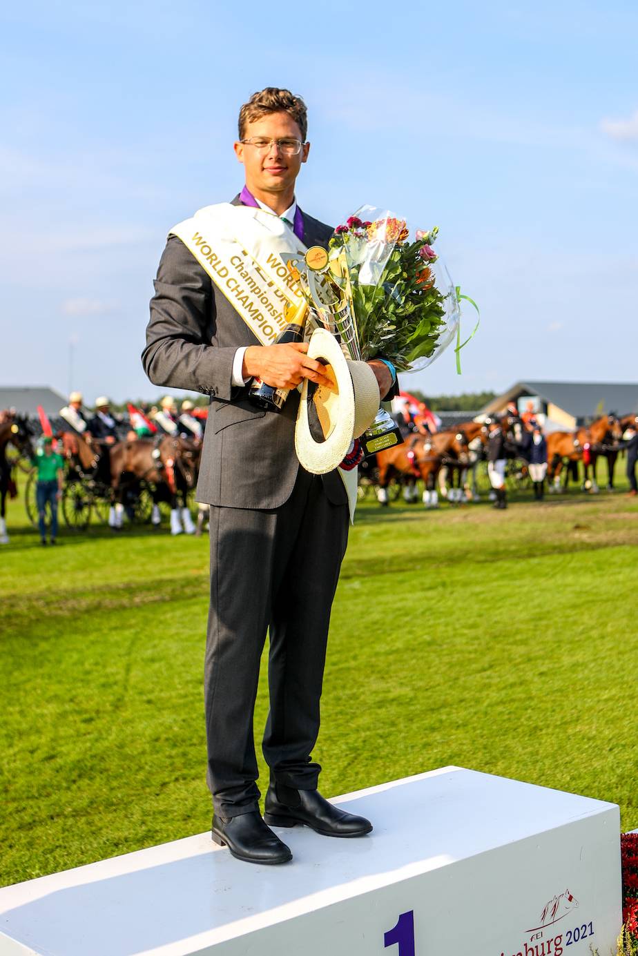 World Championships Pairs Kronenberg 2021: Cones & prize giving ceremony