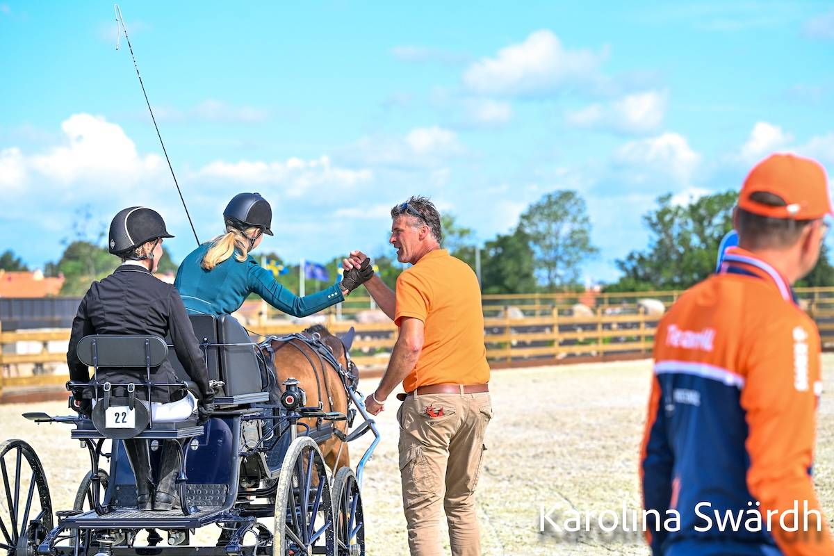 FEI Driving European Championship for U25, Juniors & Children Flyinge 2024: Cones + Prize Giving